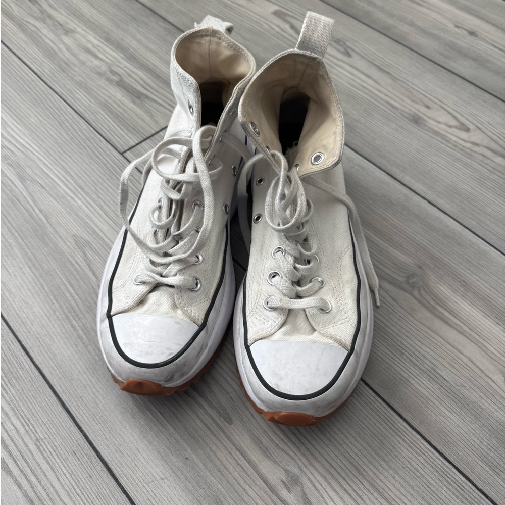 Converse Run Star Hike Hi Platform Smeakers - 9